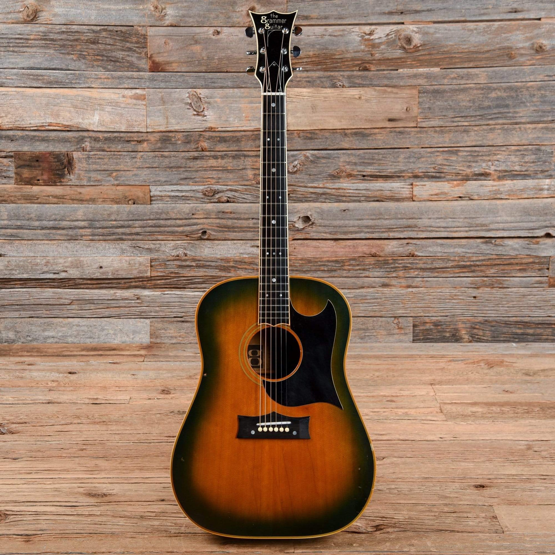 Grammer G-20C Green Burst 1960s Acoustic Guitars