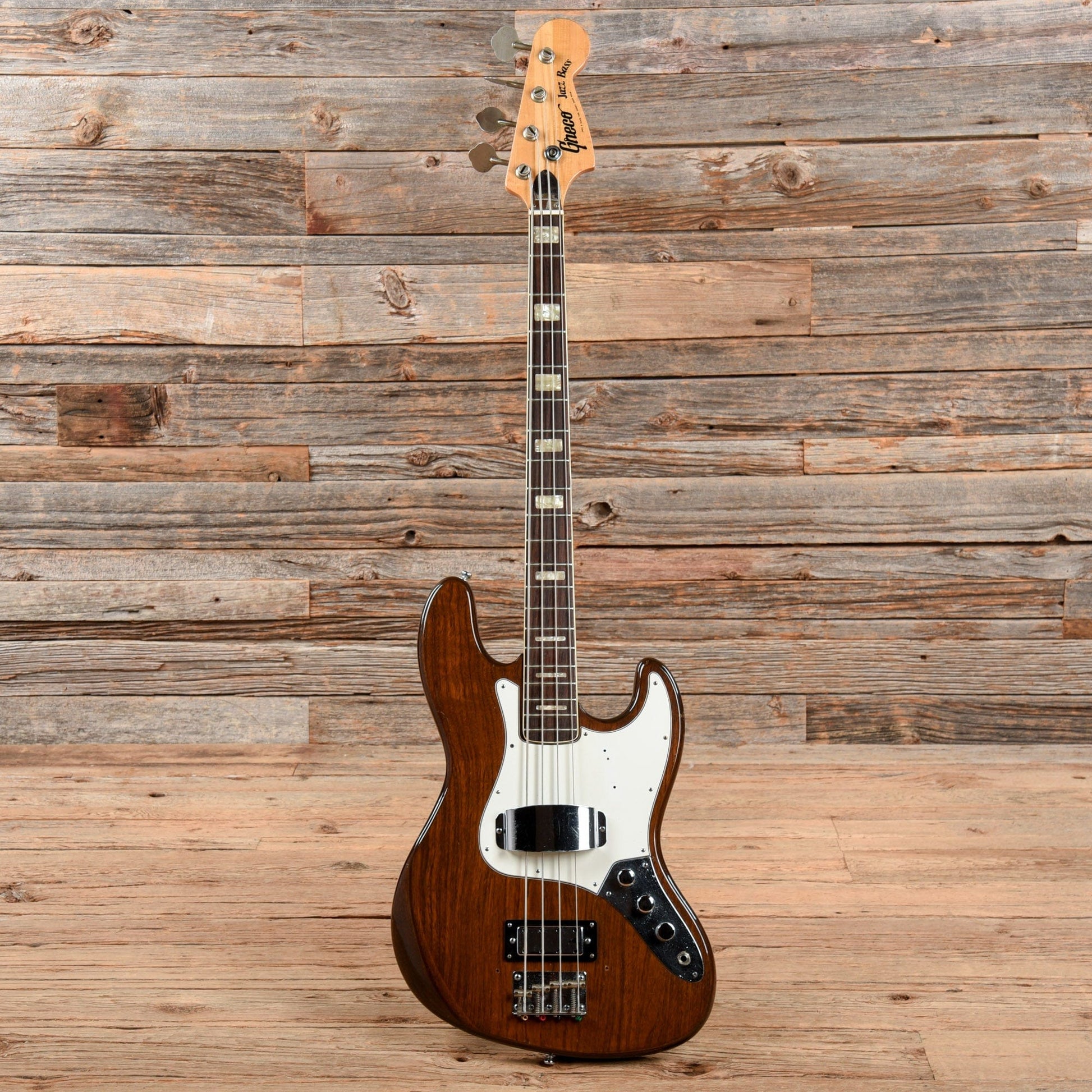 Greco Jazz Bass Mocha 1970s Bass Guitars / 5-String or More