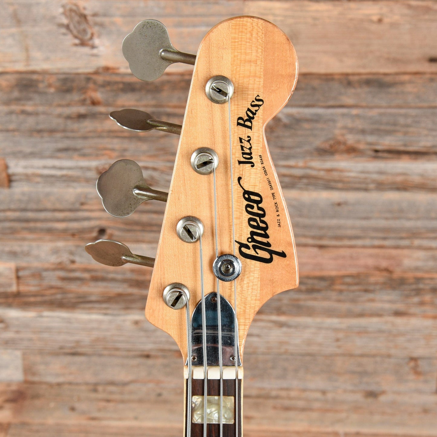 Greco Jazz Bass Mocha 1970s Bass Guitars / 5-String or More