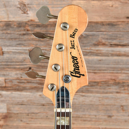 Greco Jazz Bass Mocha 1970s Bass Guitars / 5-String or More