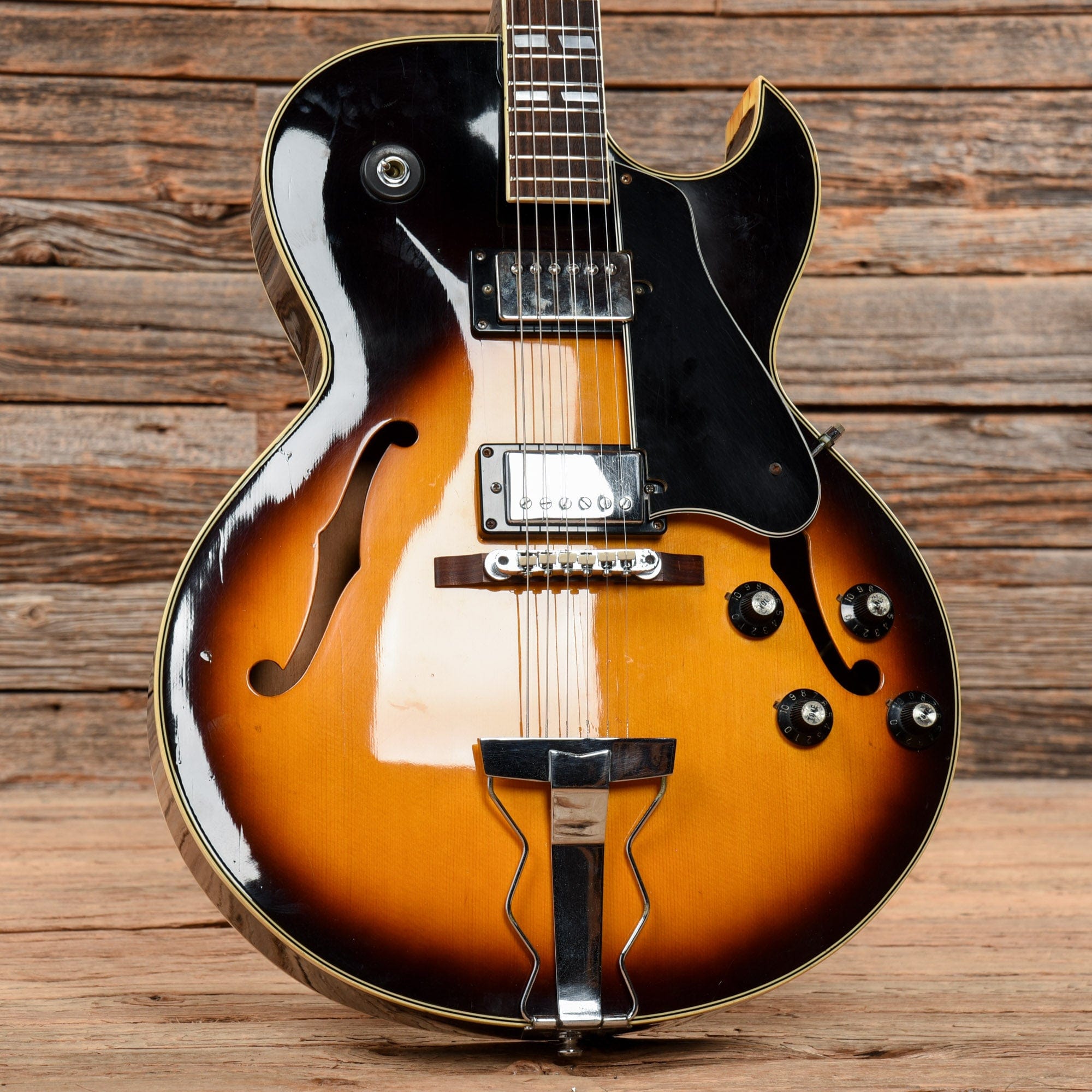 Greco S55 Sunburst 1970s Electric Guitars / Hollow Body