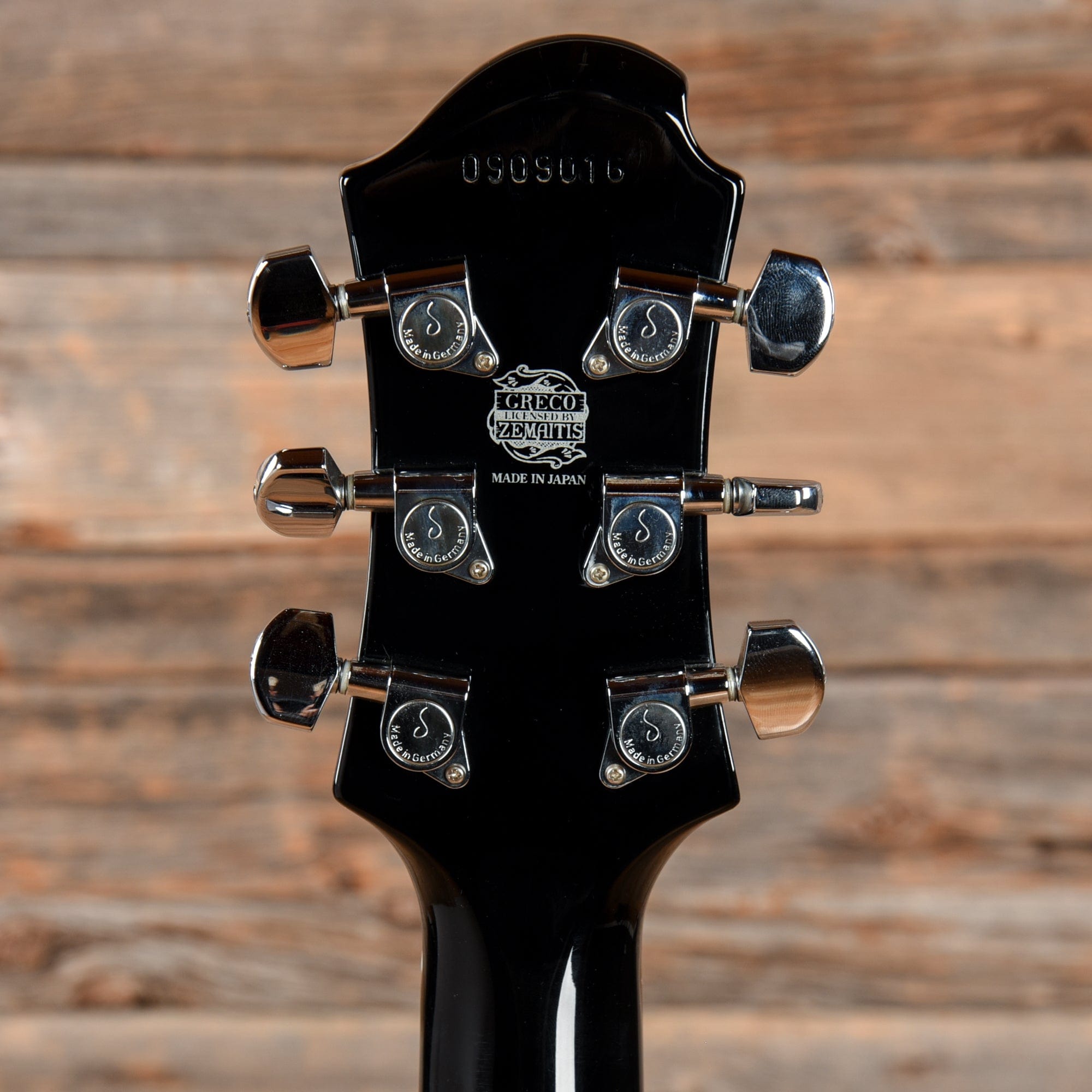 Greco Zemaitis Disc Front 2 Pickup Black 2009 – Chicago Music Exchange