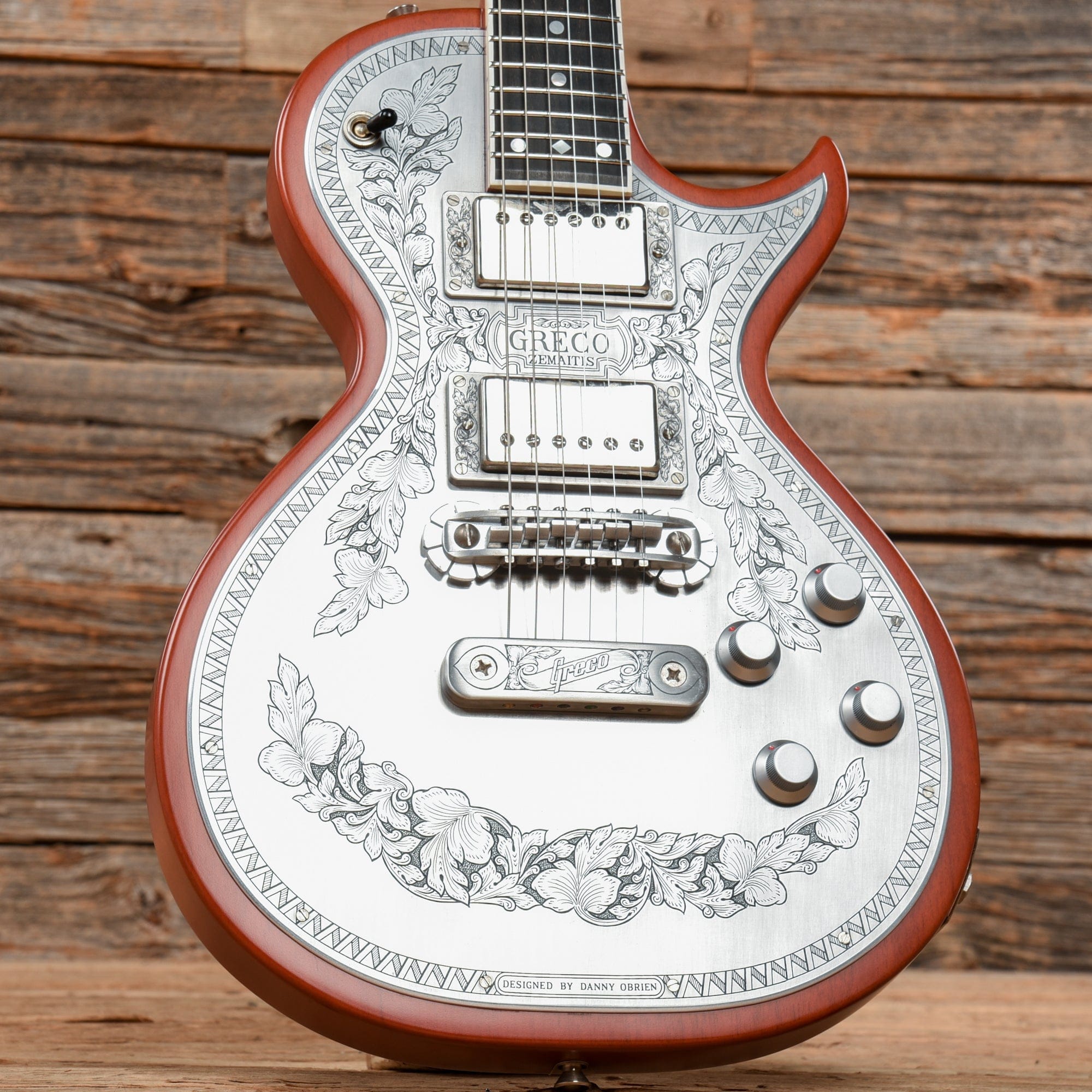 Greco Zemaitis Metal Front Mahogany 2005 – Chicago Music Exchange