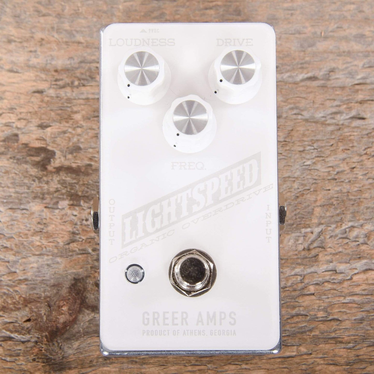 Greer Amps Lightspeed LTD Edition Snowblind Organic Overdrive Pedal Effects and Pedals / Overdrive and Boost