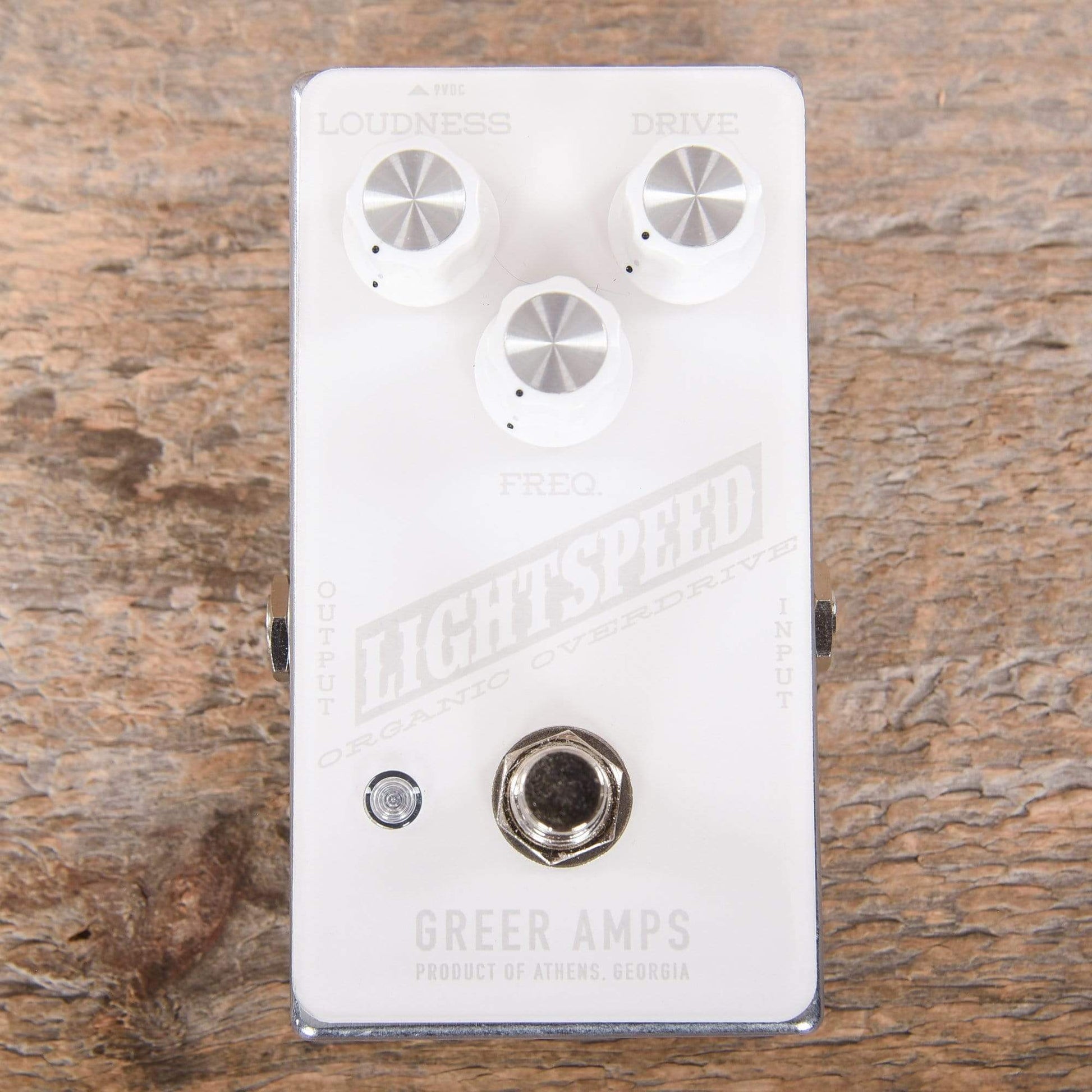 Greer Amps Lightspeed LTD Edition Snowblind Organic Overdrive Pedal Effects and Pedals / Overdrive and Boost
