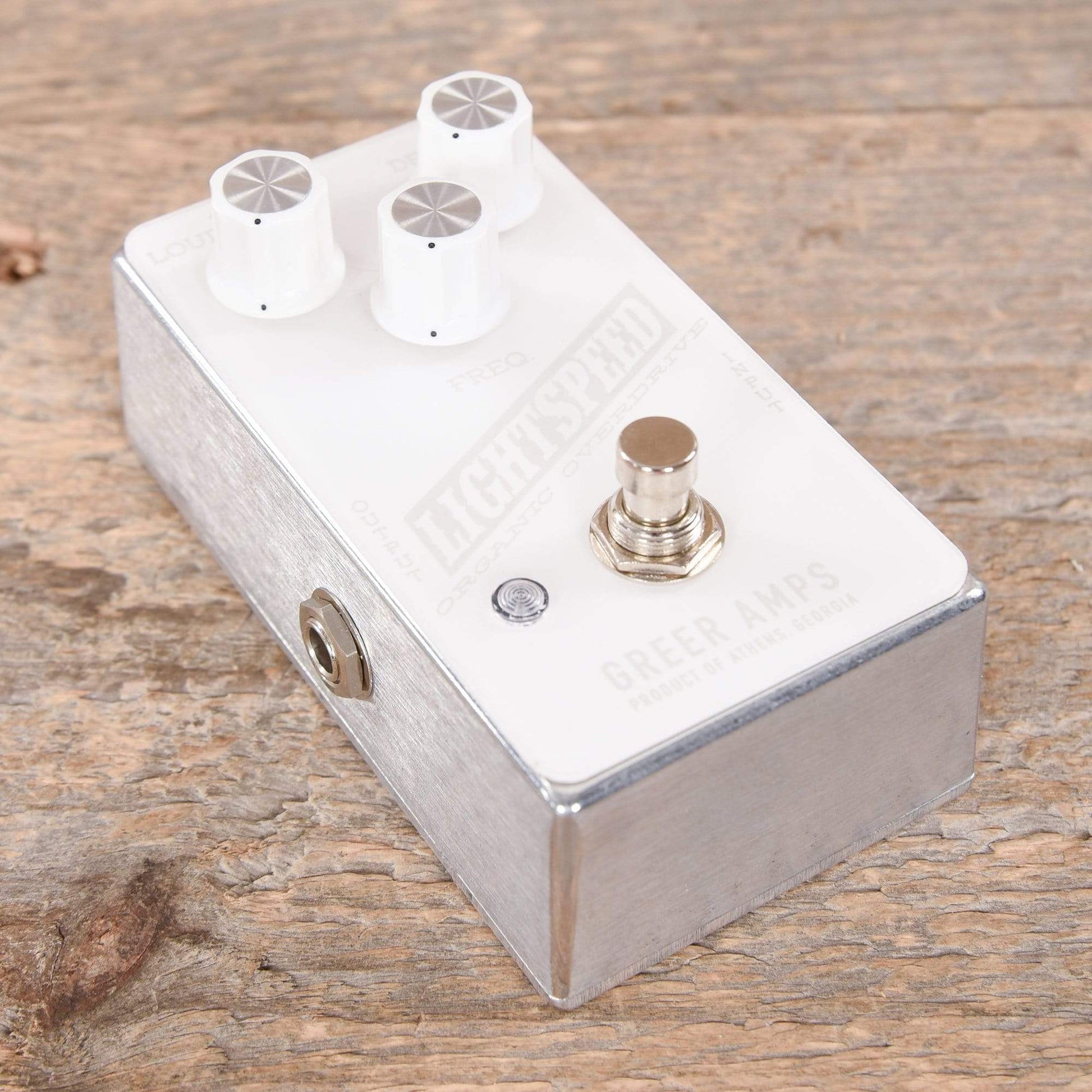 Greer Amps Lightspeed LTD Edition Snowblind Organic Overdrive Pedal Effects and Pedals / Overdrive and Boost
