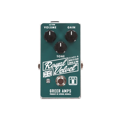 Greer Amps Royal Velvet Class-A British Drive and Pre Effects and Pedals / Overdrive and Boost