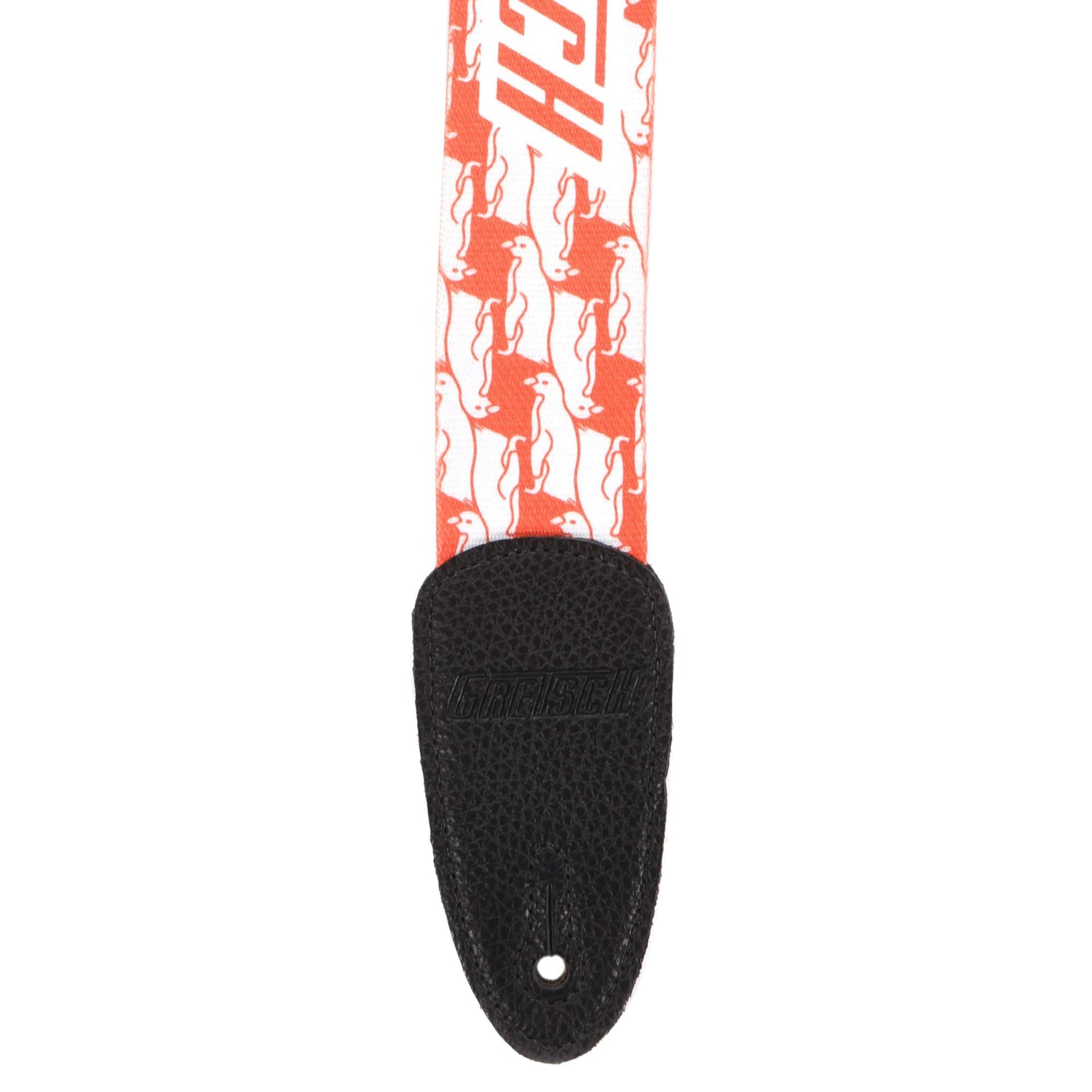 Gretsch Double Penguin Orange/White Strap Accessories / Straps