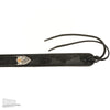 Gretsch G6332 Tooled Leather Jeweled Buckle Guitar Strap Black Accessories / Straps