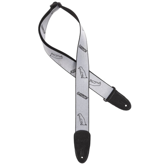 Gretsch Penguin Grey/Black Strap Accessories / Straps