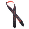 Gretsch Wings Black/Orange Strap Accessories / Straps