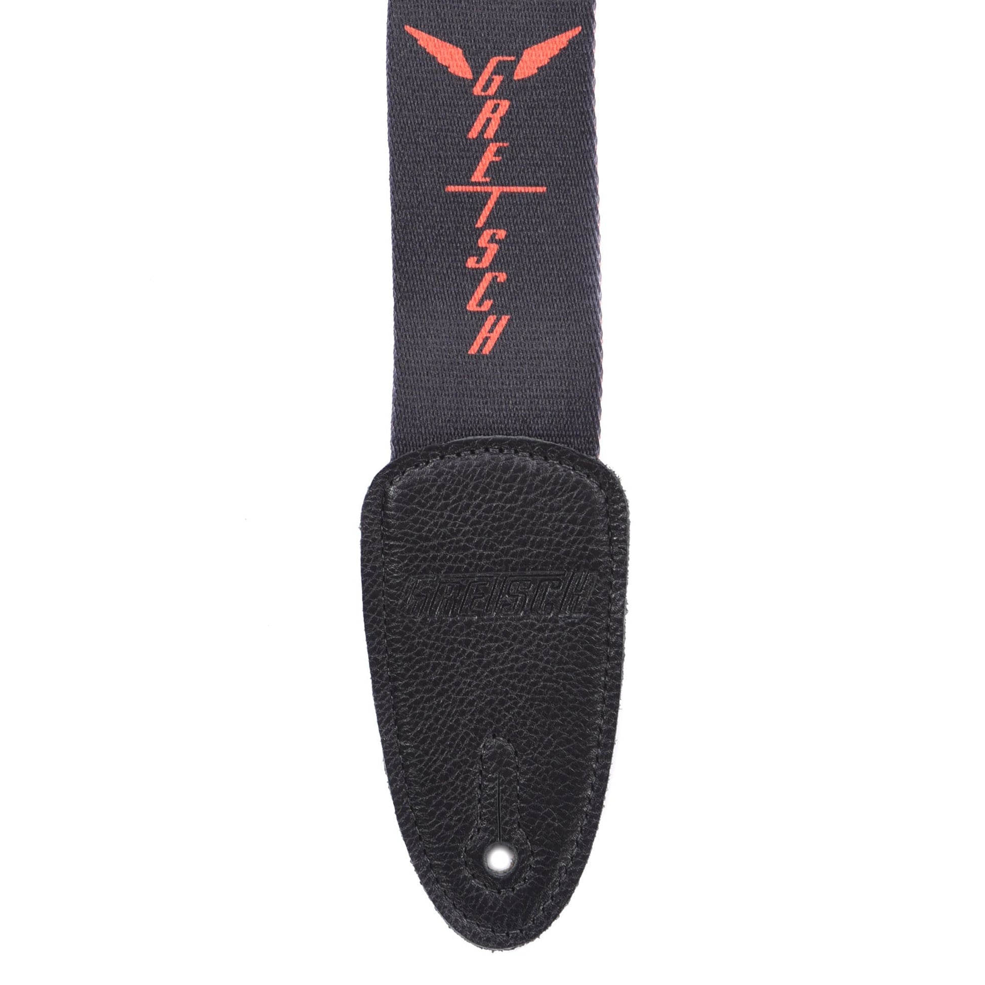 Gretsch Wings Black/Orange Strap Accessories / Straps