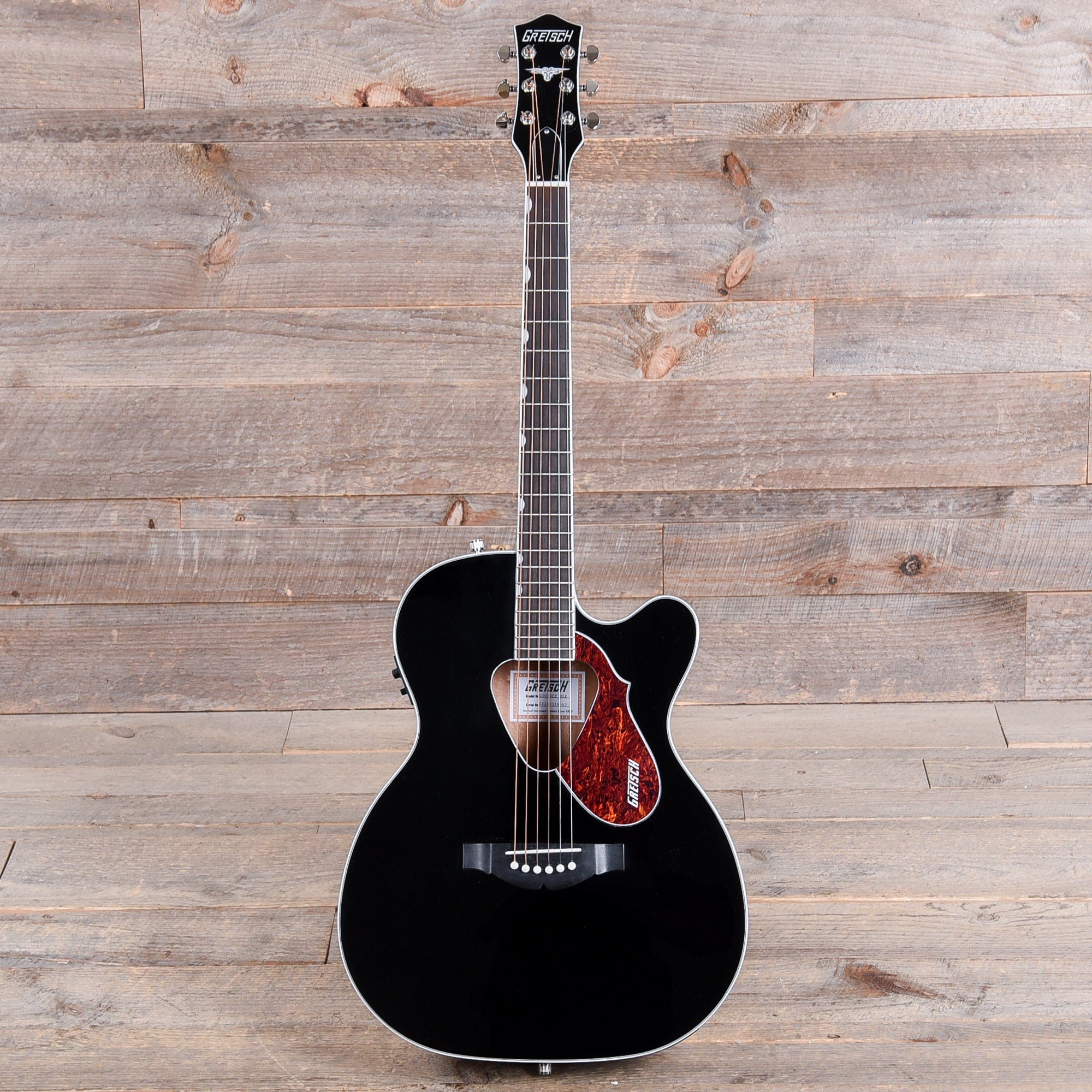 Gretsch G5013CE Rancher Junior Cutaway Black Acoustic Guitars / Built-in Electronics