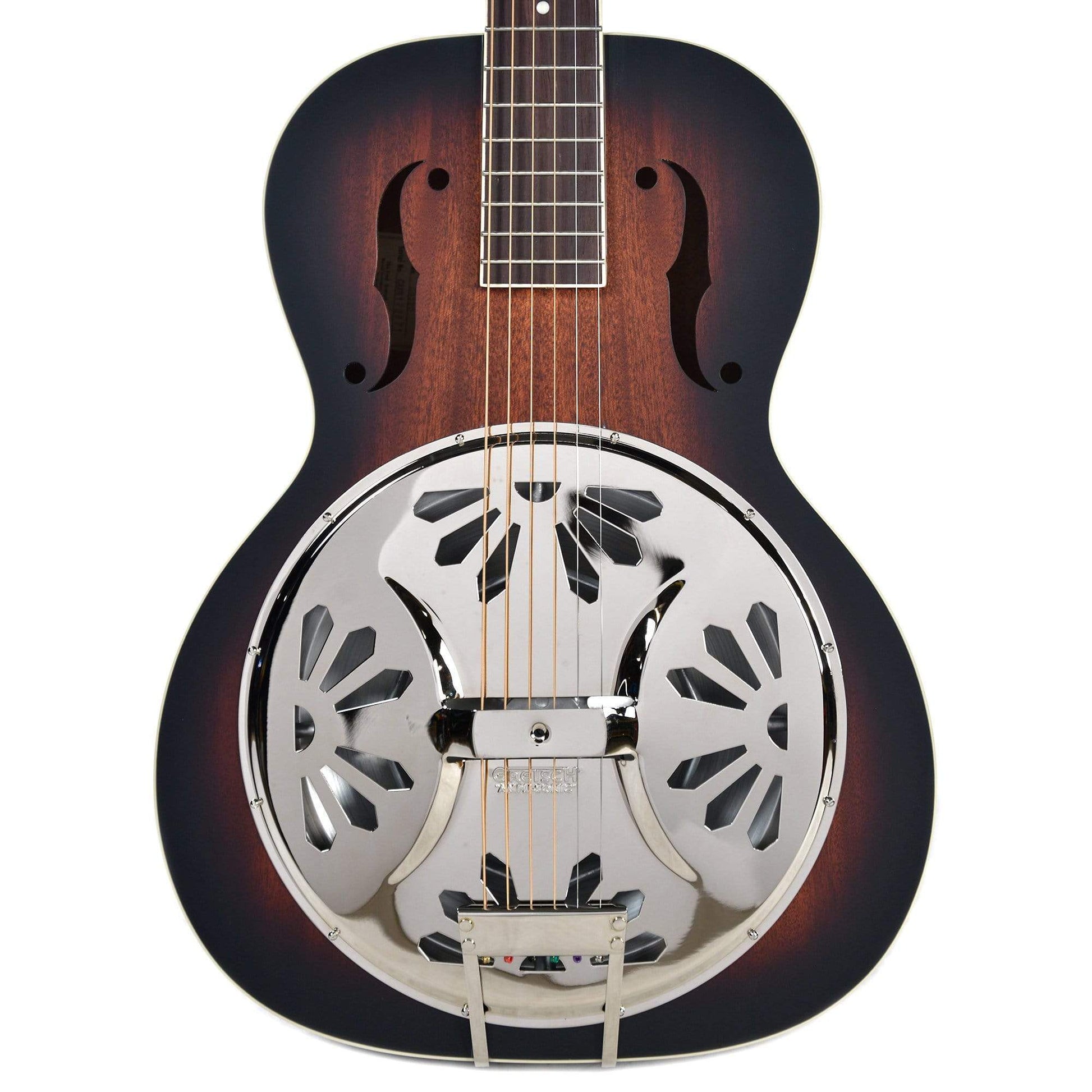 Gretsch G9220 Bobtail Round Neck Mahogany Body 2-Color Sunburst Acoustic/Electric Acoustic Guitars / Built-in Electronics