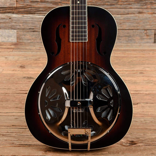 Gretsch G9220 Bobtail Round Neck Mahogany Body 2-Color Sunburst Acoustic/Electric Acoustic Guitars / Built-in Electronics