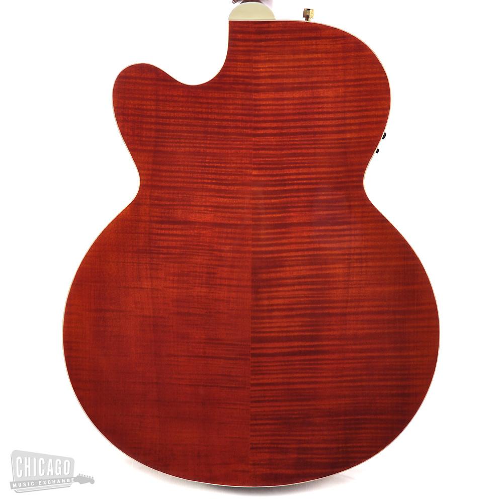 Gretsch G5022CE Rancher Jumbo Cutaway Orange Acoustic Guitars / Jumbo