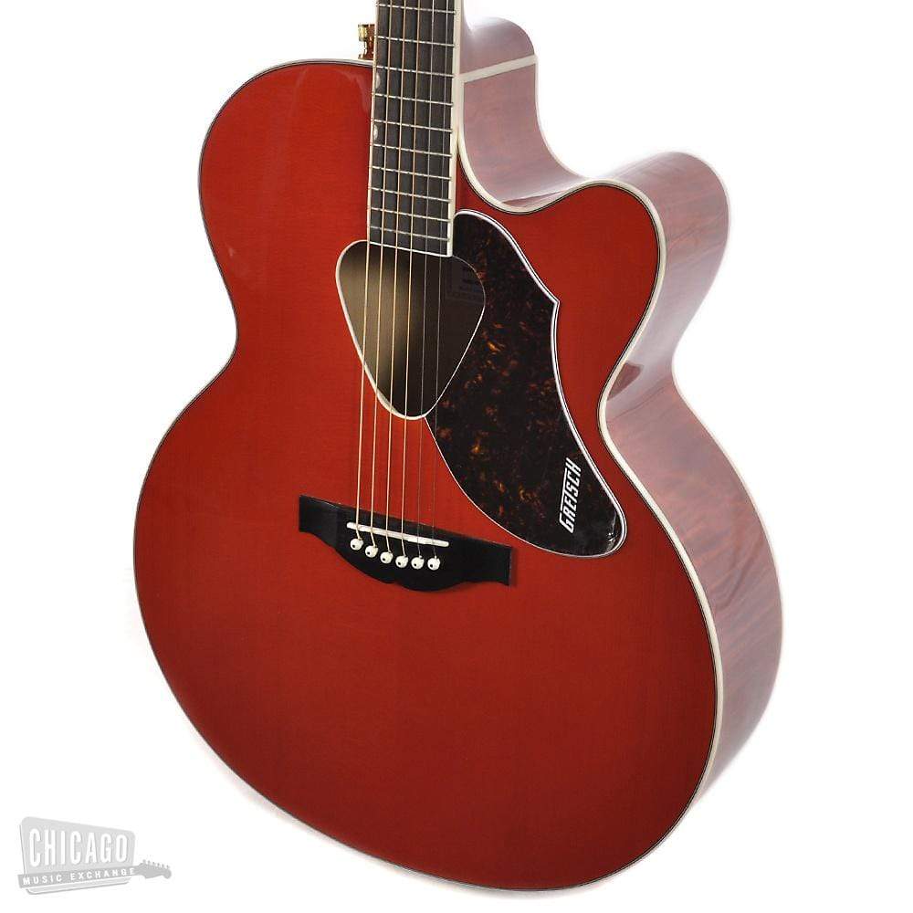 Gretsch G5022CE Rancher Jumbo Cutaway Orange Acoustic Guitars / Jumbo