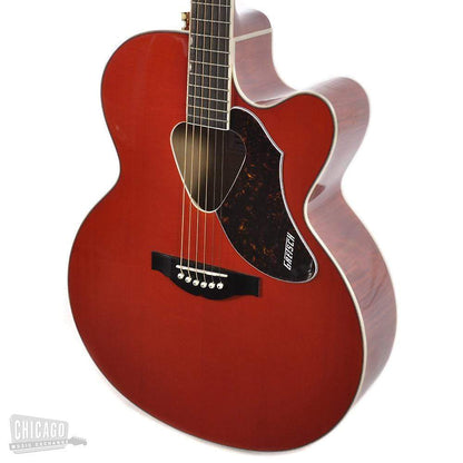 Gretsch G5022CE Rancher Jumbo Cutaway Orange Acoustic Guitars / Jumbo