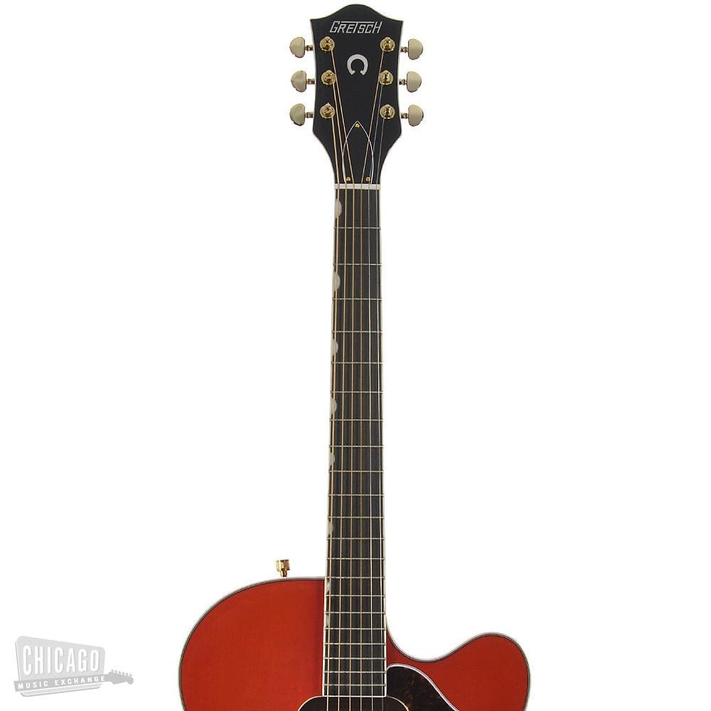 Gretsch G5022CE Rancher Jumbo Cutaway Orange Acoustic Guitars / Jumbo