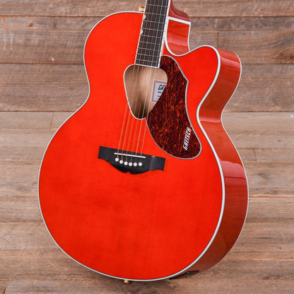 Gretsch G5022CE Rancher Jumbo Cutaway Orange Acoustic Guitars / Jumbo