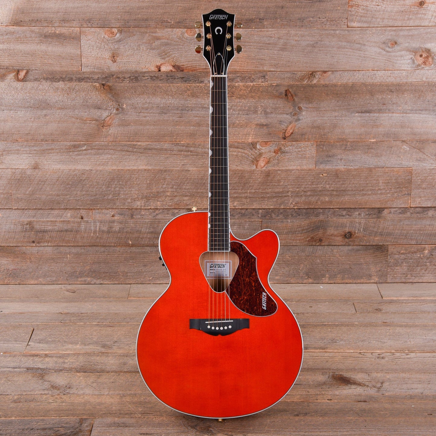 Gretsch G5022CE Rancher Jumbo Cutaway Orange Acoustic Guitars / Jumbo