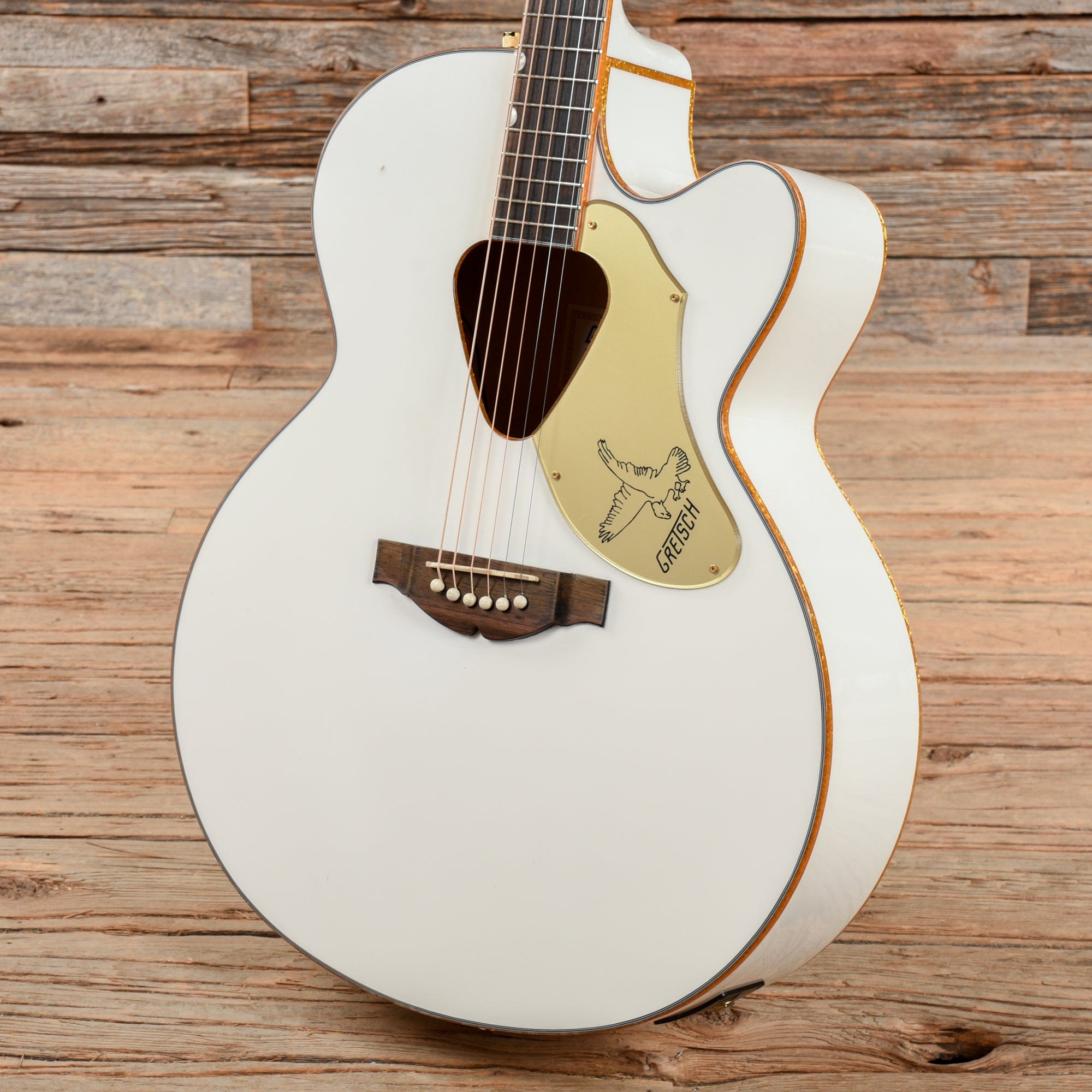 Gretsch G5022CWFE Rancher Falcon Jumbo White 2019 Acoustic Guitars / Jumbo