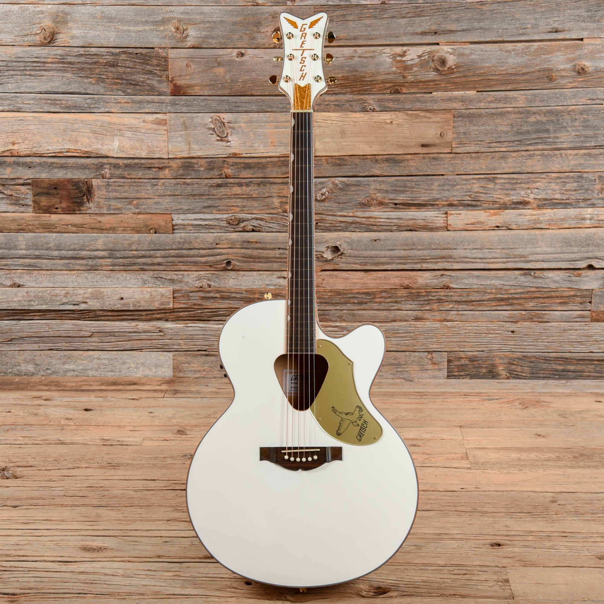 Gretsch G5022CWFE Rancher Falcon Jumbo White 2019 Acoustic Guitars / Jumbo