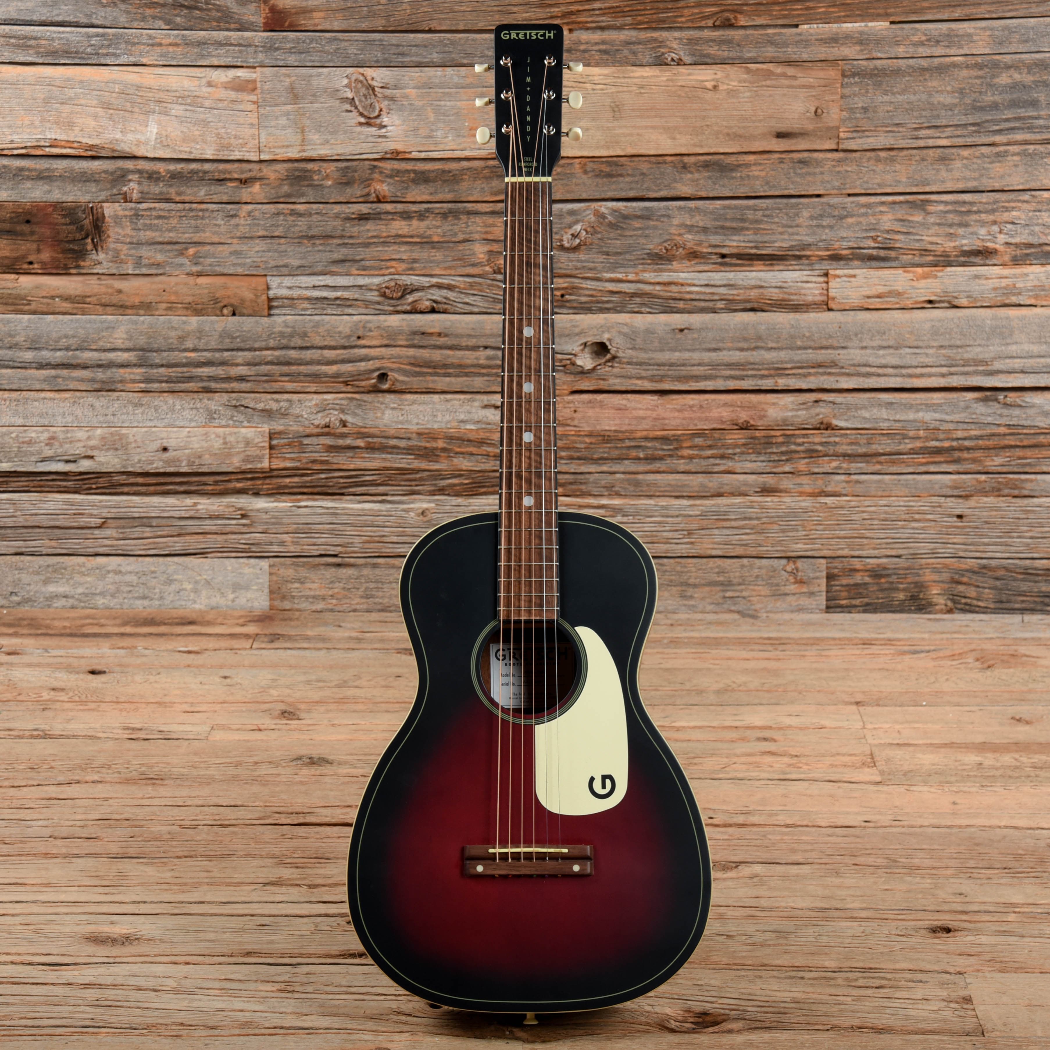Gretsch G9500 Jim Dandy Flat Top Red Burst 2021 Acoustic Guitars / Parlor