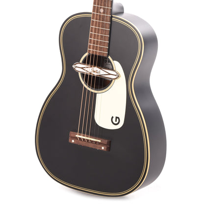 Gretsch G9520E Gin Rickey Acoustic/Electric Smokestack Black w/Soundhole Pickup Acoustic Guitars / Parlor