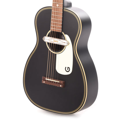 Gretsch G9520E Gin Rickey Acoustic/Electric Smokestack Black w/Soundhole Pickup Acoustic Guitars / Parlor