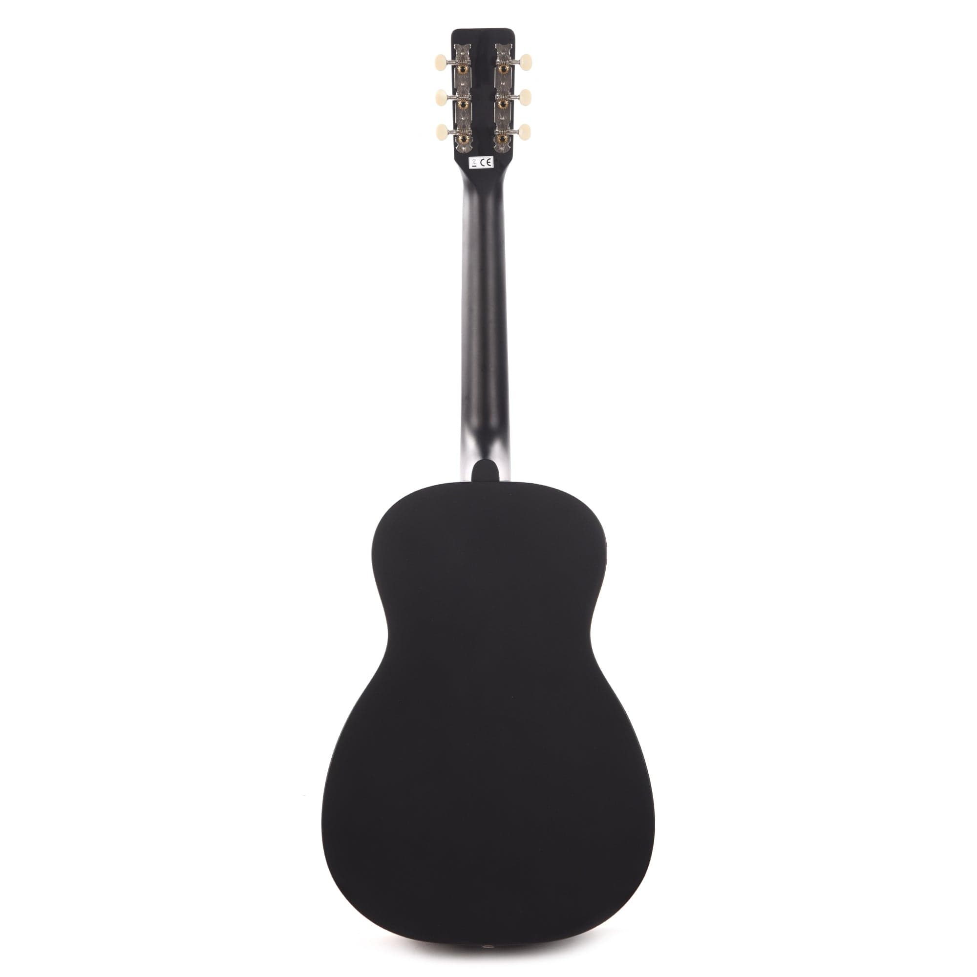 Gretsch G9520E Gin Rickey Acoustic/Electric Smokestack Black w/Soundhole Pickup Acoustic Guitars / Parlor