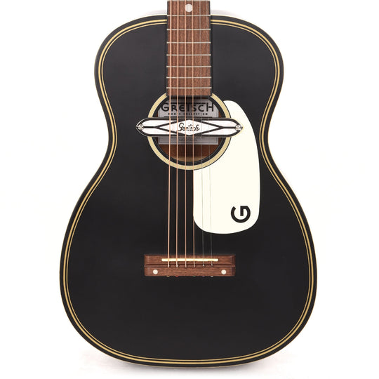 Gretsch G9520E Gin Rickey Acoustic/Electric Smokestack Black w/Soundhole Pickup Acoustic Guitars / Parlor