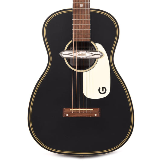 Gretsch G9520E Gin Rickey Acoustic/Electric Smokestack Black w/Soundhole Pickup Acoustic Guitars / Parlor