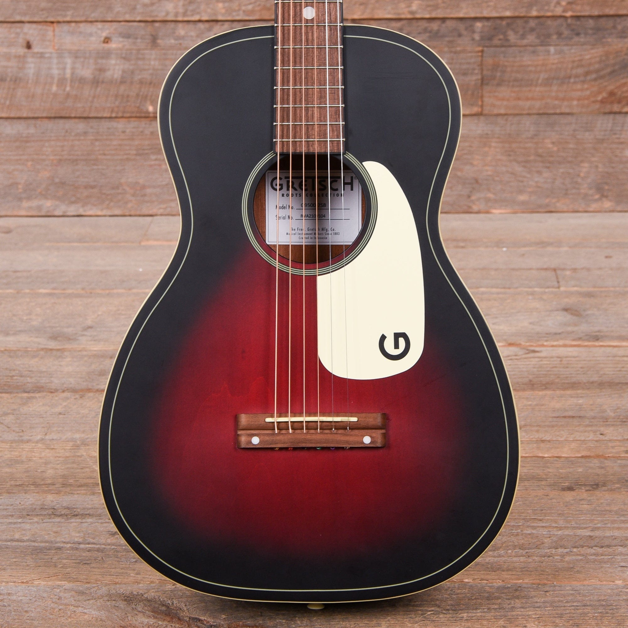 Gretsch Jim Dandy Flat Top Acoustic 2 Tone Sunburst Acoustic Guitars / Parlor