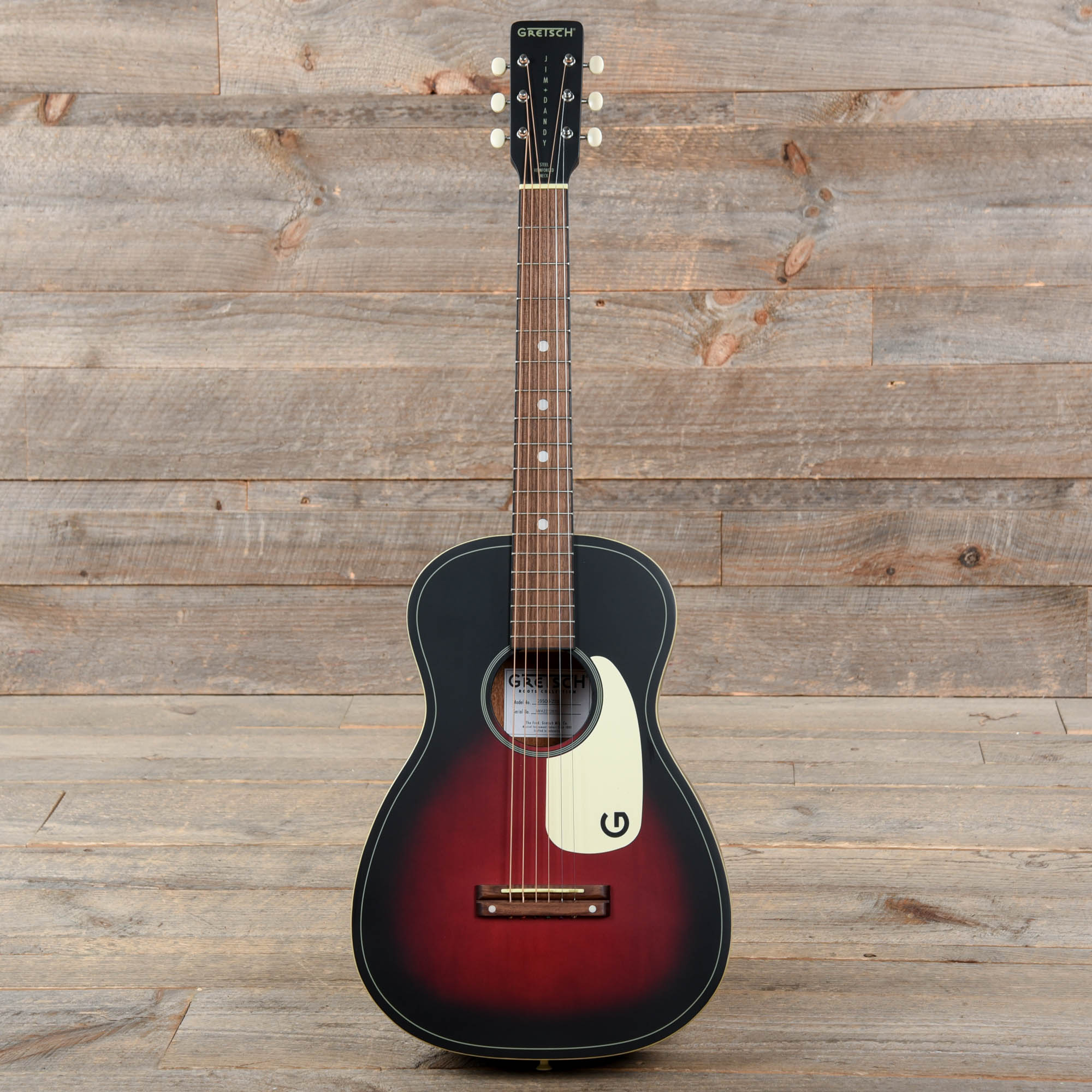 Gretsch Jim Dandy Flat Top Acoustic - 2 Tone Sunburst Acoustic Guitars / Parlor