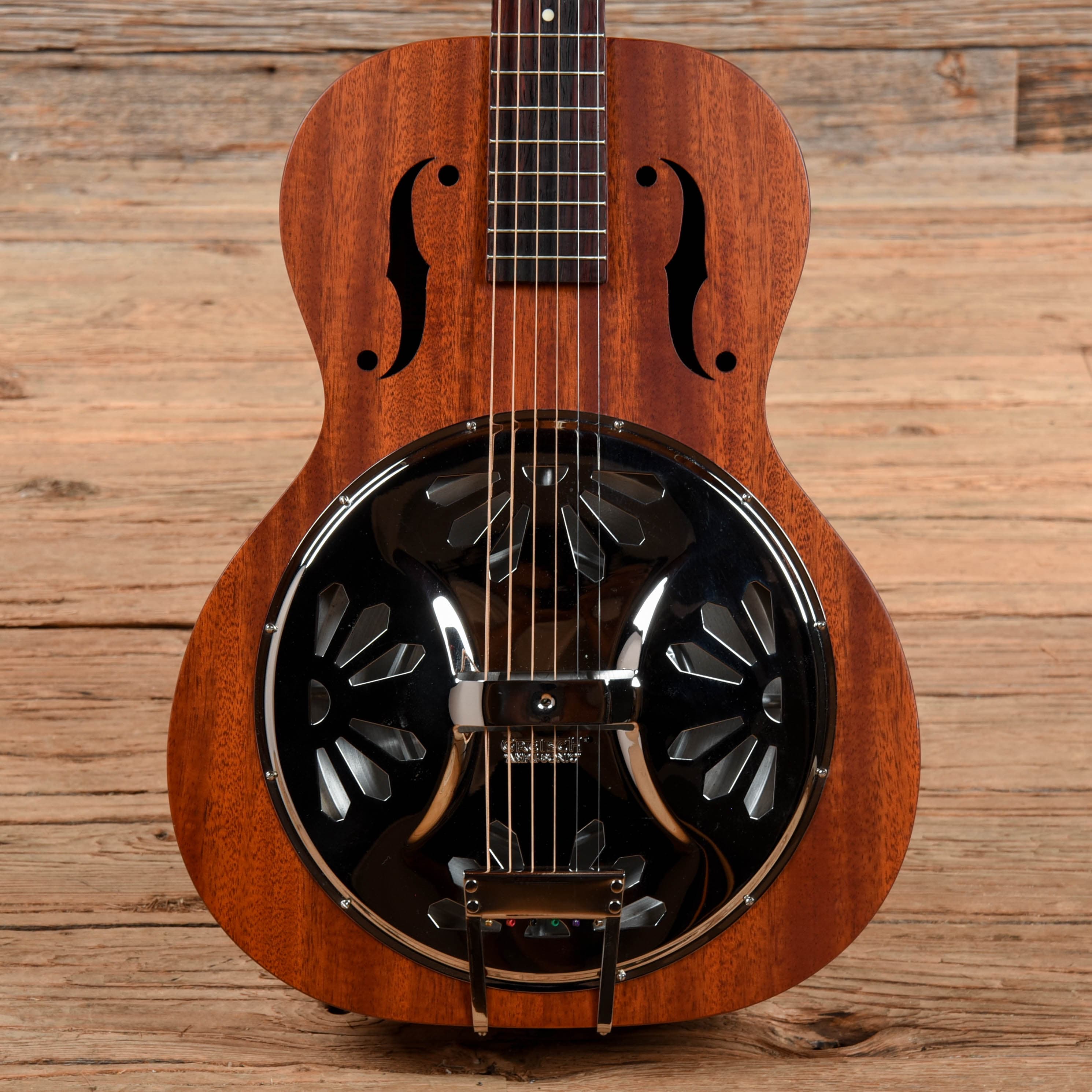 Gretsch G9200 Boxcar Round-Neck Resonator Guitar Natural Acoustic Guitars / Resonator