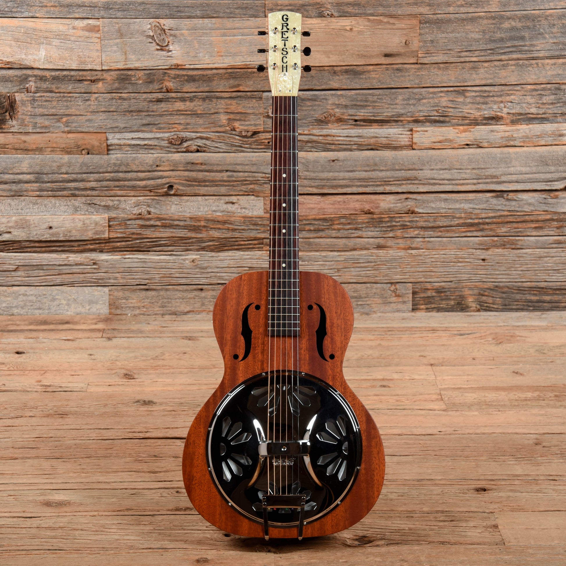 Gretsch G9200 Boxcar Round-Neck Resonator Guitar Natural Acoustic Guitars / Resonator