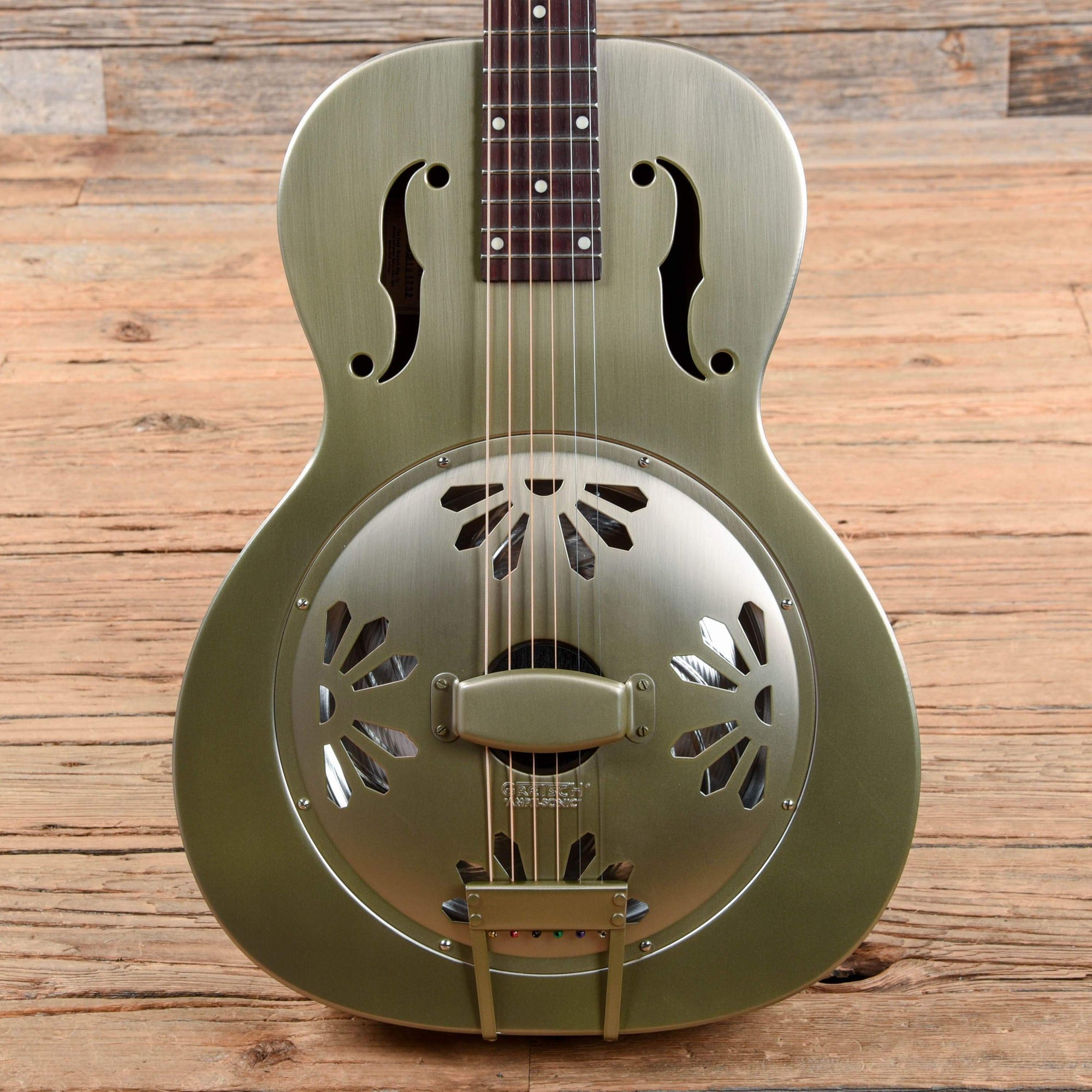 Gretsch G9201 Honey Dipper RoundNeck Swamp Green 2019 Chicago Music