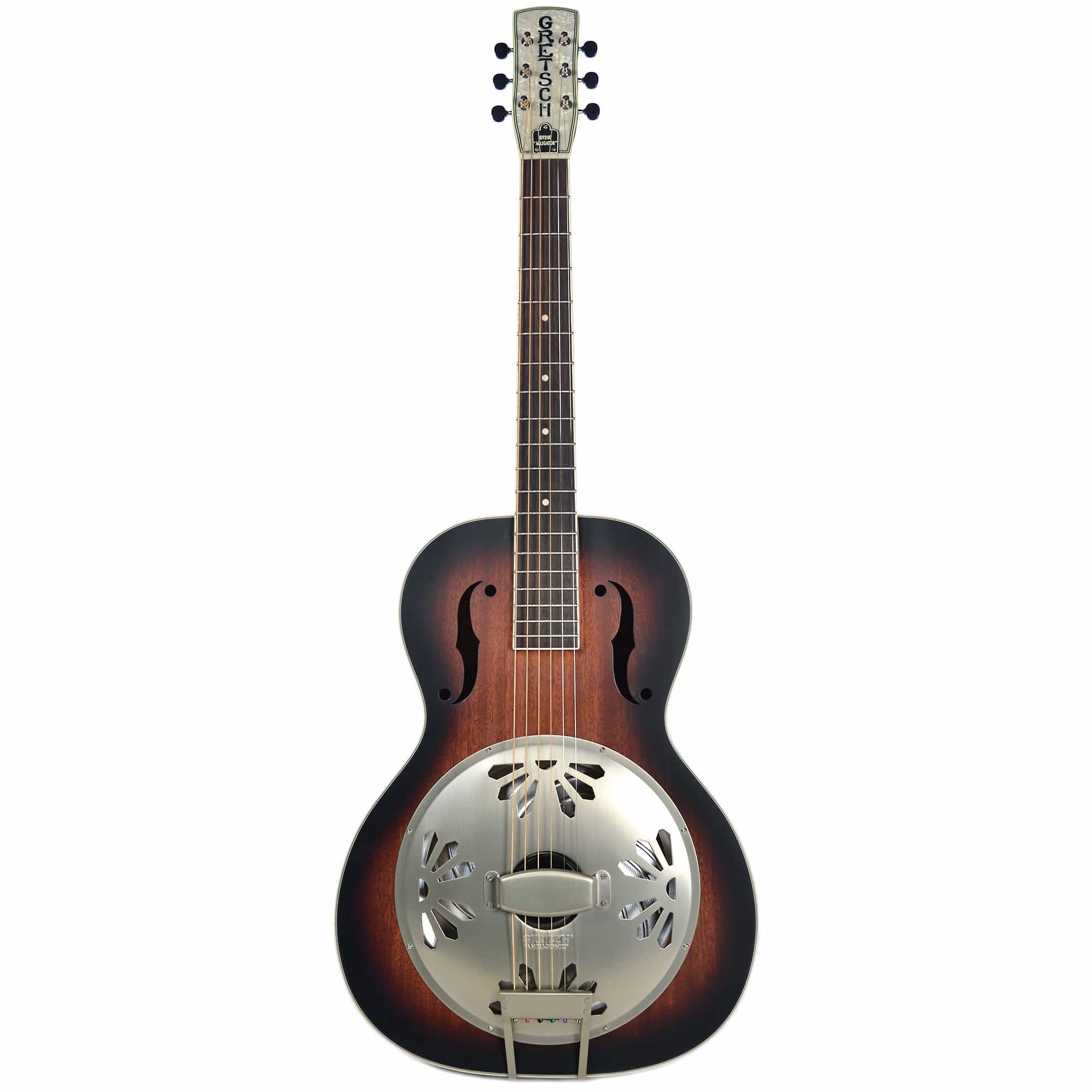 Gretsch G9240 Alligator Biscuit Round Neck Mahogany 2-Color Sunburst Acoustic Guitars / Resonator