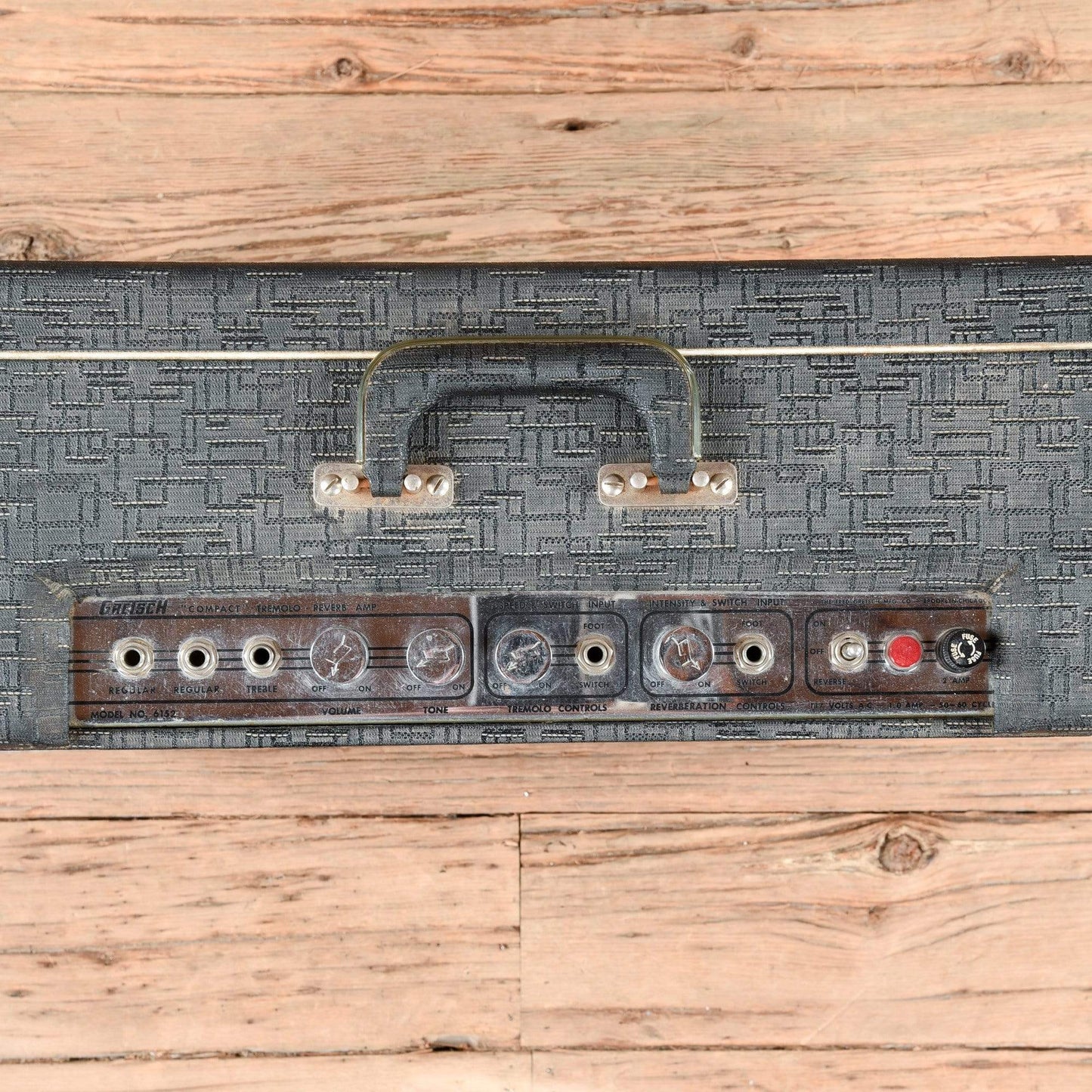 Gretsch 6152 Compact Tremolo Reverb Amp w/Footswitch  1964 Amps / Guitar Combos