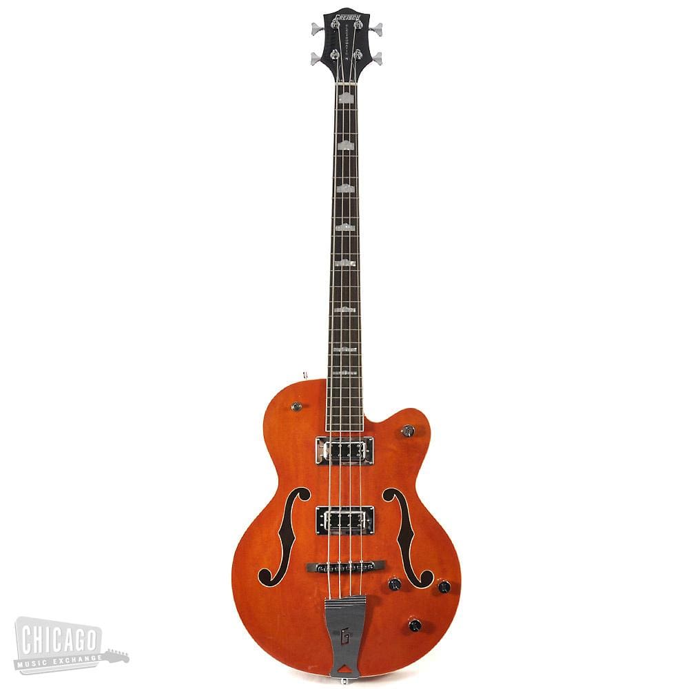 Gretsch G5440LSB Electromatic Hollow Body Bass Orange Bass Guitars / 4-String