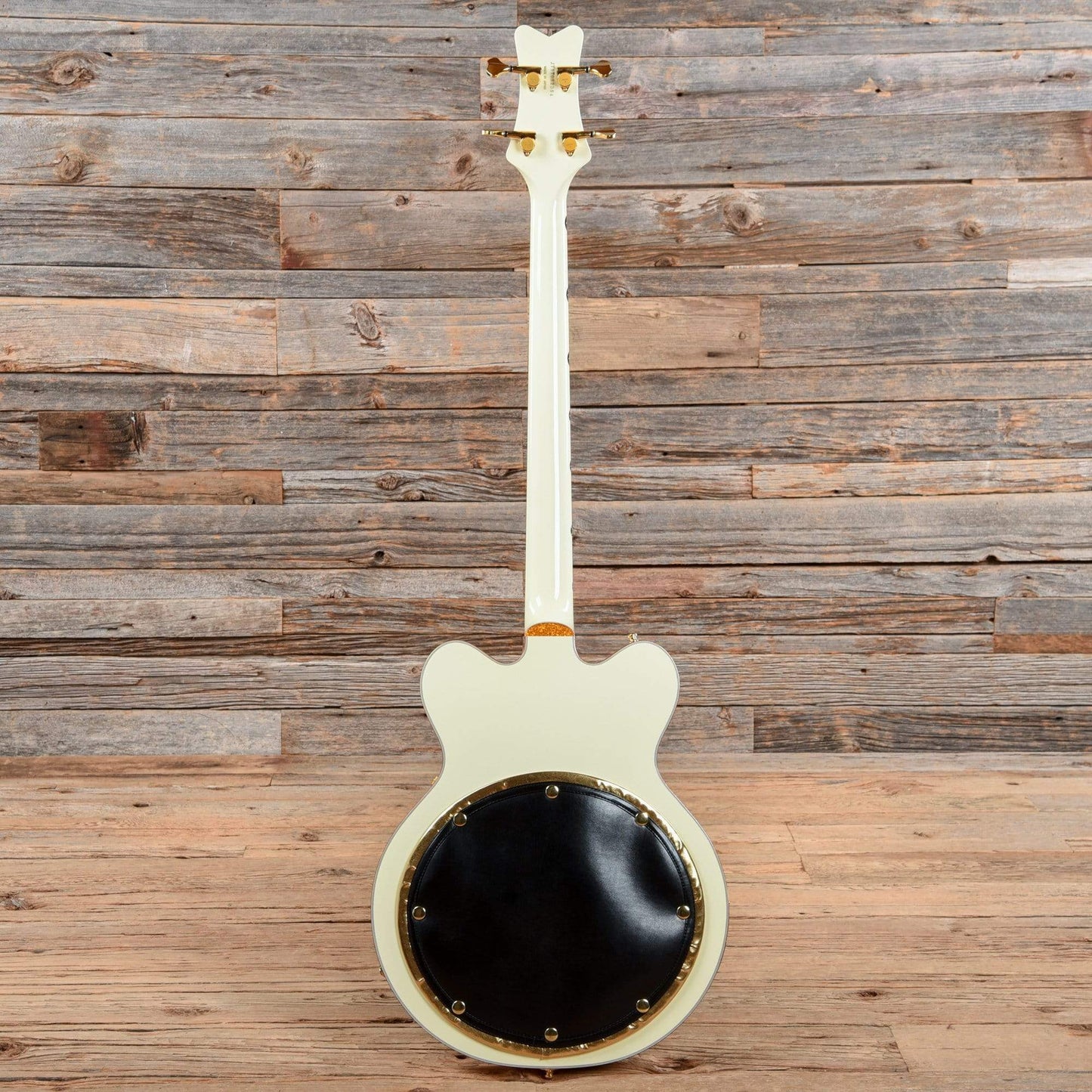 Gretsch G6136B-TP Tom Petersson Signature Falcon Bass White 2017 Bass Guitars / Short Scale