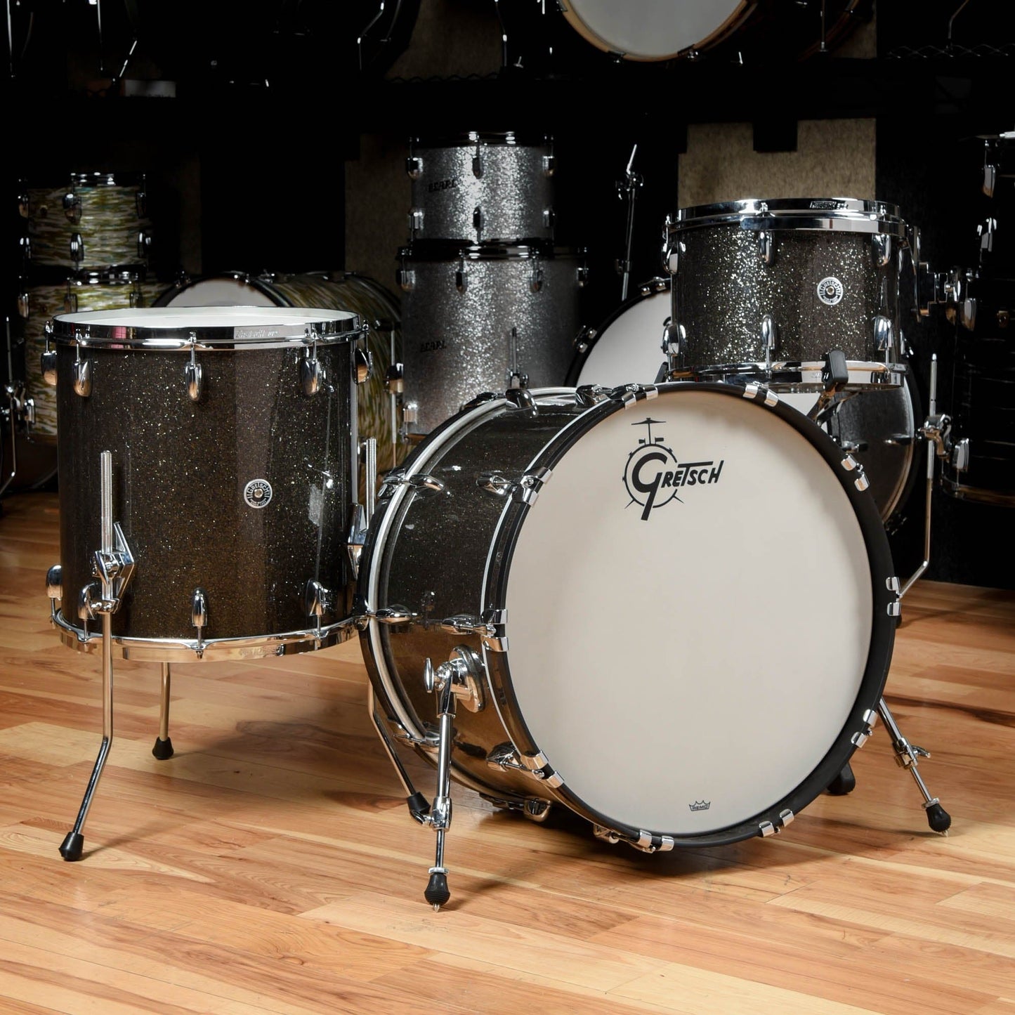 Gretsch Brooklyn 13/16/22 3pc. Drum Kit  Twilight Glass USED Drums and Percussion / Acoustic Drums / Full Acoustic Kits