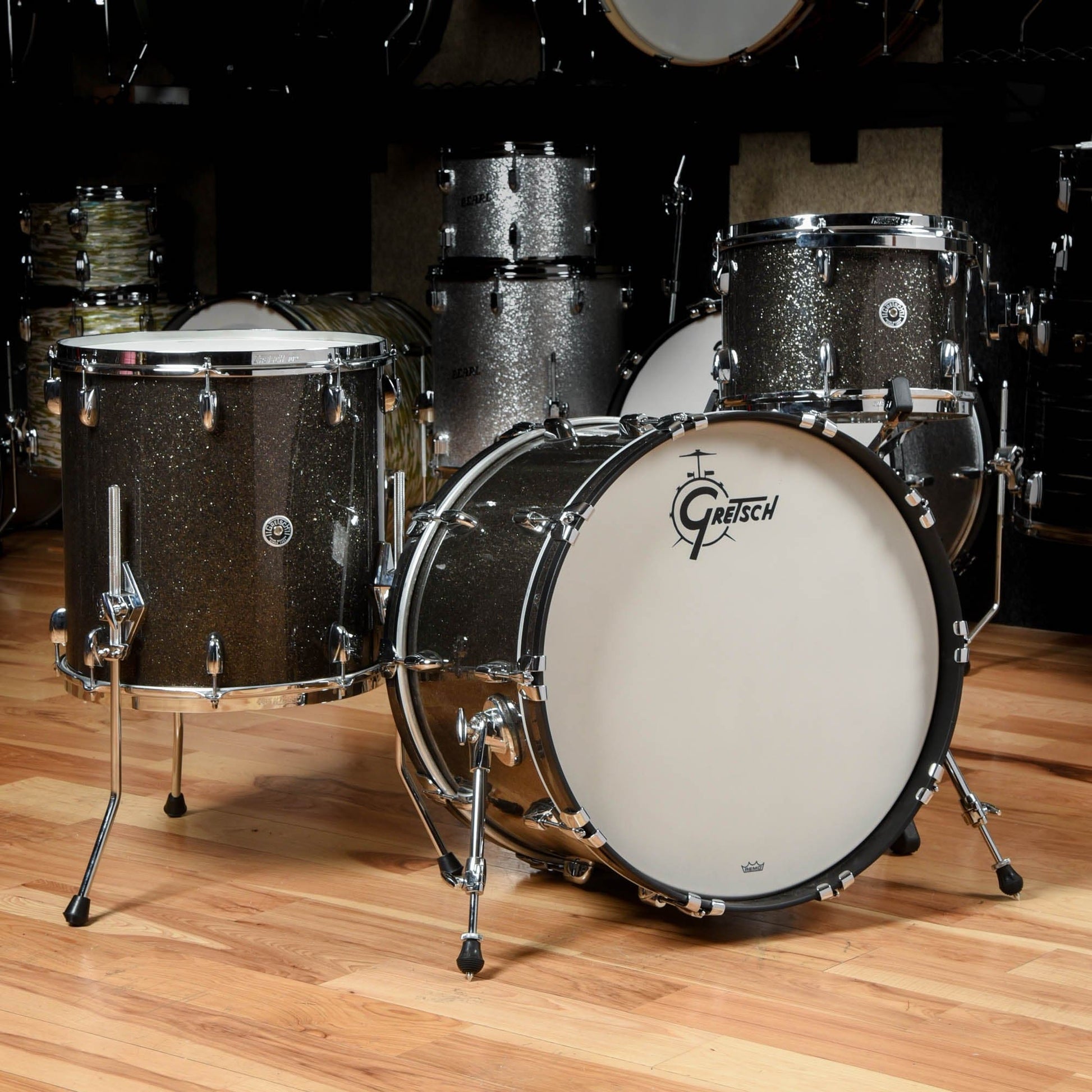 Gretsch Brooklyn 13/16/22 3pc. Drum Kit  Twilight Glass USED Drums and Percussion / Acoustic Drums / Full Acoustic Kits