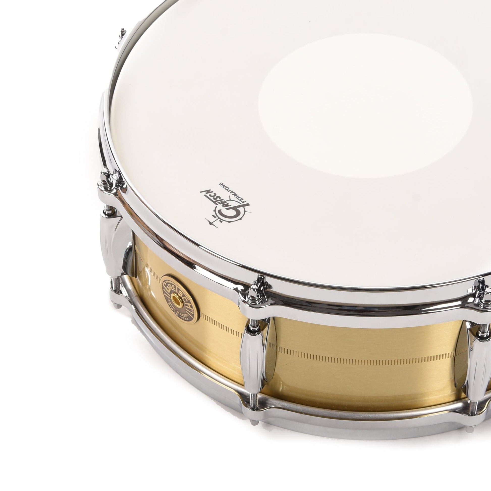 Gretsch 5x14 USA Custom Bell Brass Snare Drum Drums and Percussion / Acoustic Drums / Snare