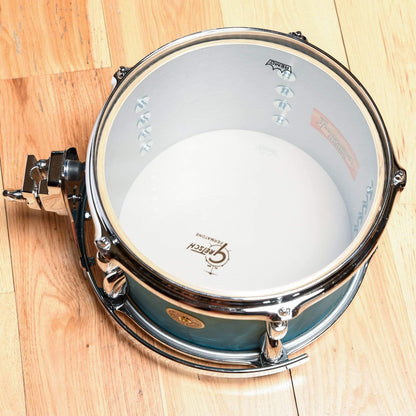Gretsch Broadkaster 10/12/16/22 4pc. Drum Kit Aqua Satin Flame Drums and Percussion / Acoustic Drums / Full Acoustic Kits