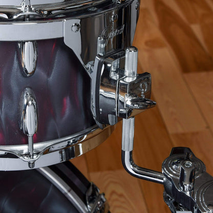 Gretsch Broadkaster 10/12/16/22 4pc. Drum Kit Black Satin Flame Drums and Percussion / Acoustic Drums / Full Acoustic Kits