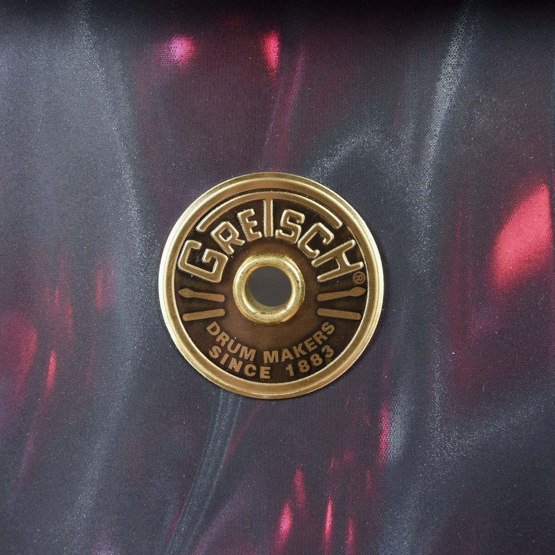 Gretsch Broadkaster 10/12/16/22 4pc. Drum Kit Black Satin Flame Drums and Percussion / Acoustic Drums / Full Acoustic Kits