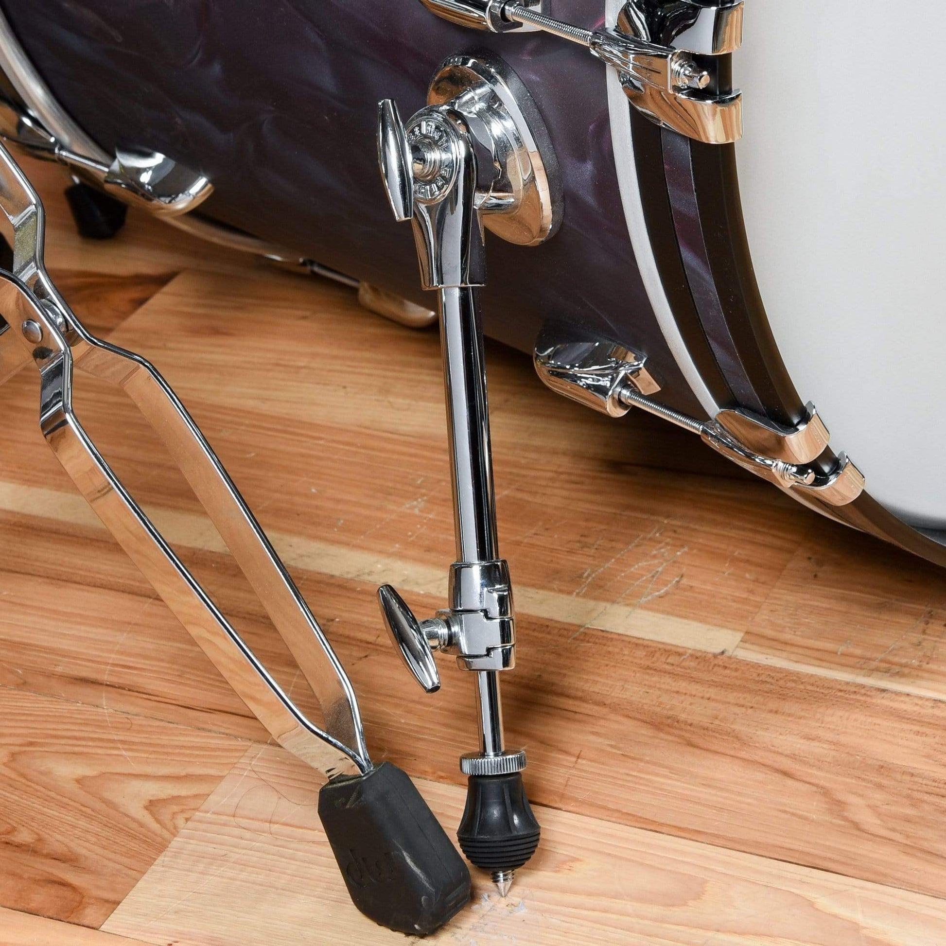 Gretsch Broadkaster 10/12/16/22 4pc. Drum Kit Black Satin Flame Drums and Percussion / Acoustic Drums / Full Acoustic Kits