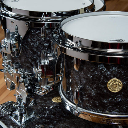 Gretsch Broadkaster 12/13/16/18/22 5pc. Drum Kit Deep Black Marine Pearl Drums and Percussion / Acoustic Drums / Full Acoustic Kits